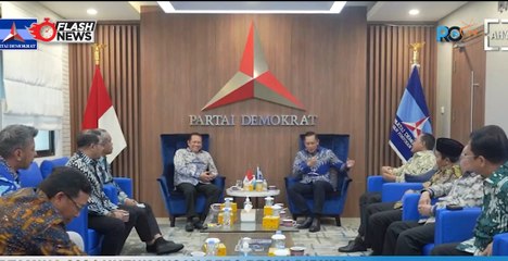 Partai Demokrat Terima Kunjungan Para Pimpinan MPR RI Bahas Biaya Politik dan Peran Wakil Rakyat