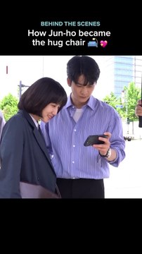 [Behind the Scenes] Park Eun-bin and Kang Tae-oh practice hugging _ Extraordinary Attorney Woo