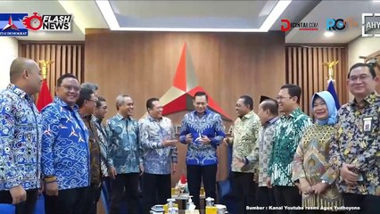 Partai Demokrat Diskusikan Biaya Politik dengan Pimpinan MPR RI