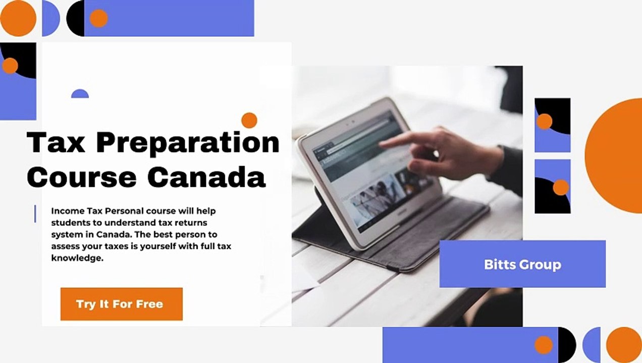 Tax Preparation Course Canada