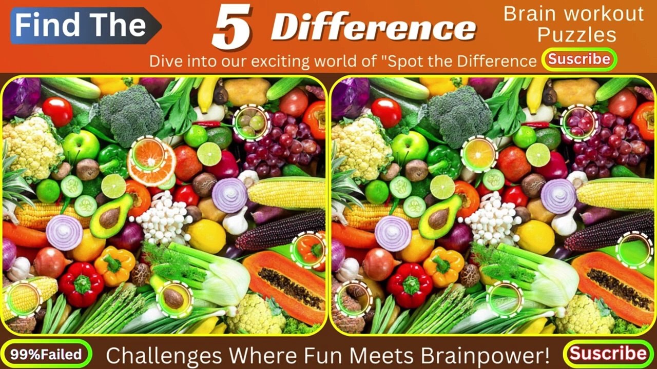 Simple Riddles Can You Find The 5 Difference