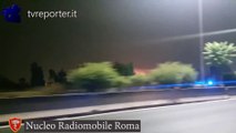 NUCLEO RADIOMOBILE  INCENDI A ROMA, LA CRONACA IN DIRETTA A BORDO DELLE AUTORADIO DEI CARABINIERI(11)