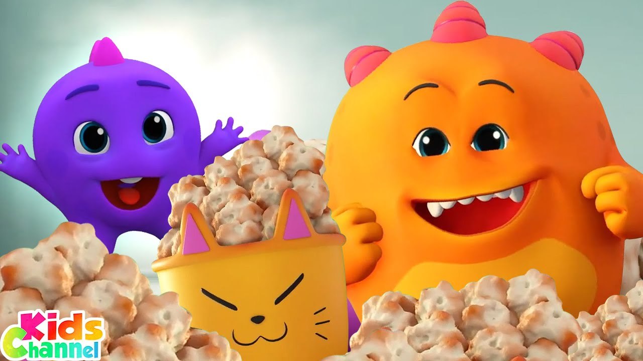 Pop Goes The Popcorn, Booya Cartoon Videos by Kids Channel - video ...