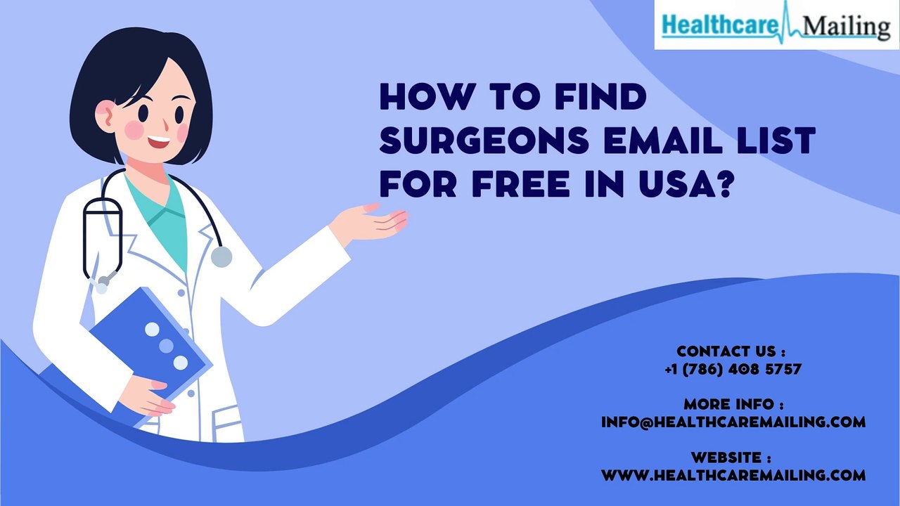 Surgeons Email List