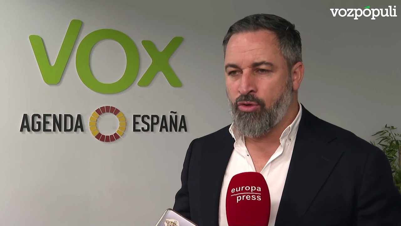 Abascal avisa de que podría pedir la imputación de Sánchez en el 'Caso Begoña Gómez'