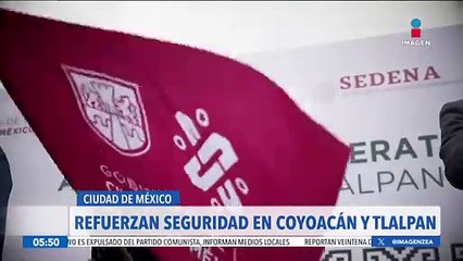 Implementan operativo en los límites de las alcaldías Coyoacán y Tlalpan