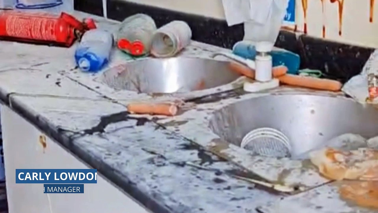 Volunteer-run food van trashed by vandals