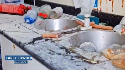 Volunteer-run food van trashed by vandals