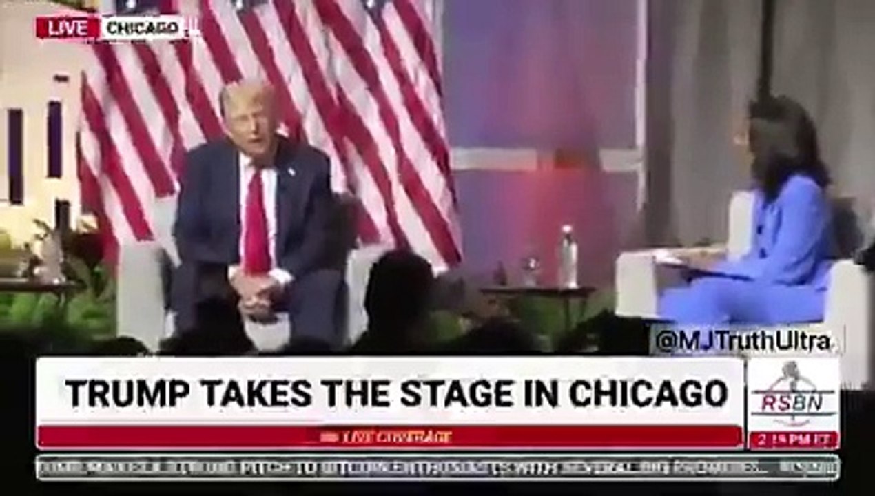 "Elle est devenue noire", Donald Trump remet en question l'héritage de Kamala Harris (vidéo)