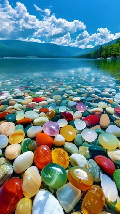 Water with stone
