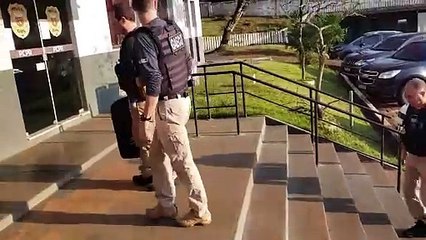 Flagrantes de Operação contra fraudes licitatórias em Santa Helena são trazidos para Cascavel