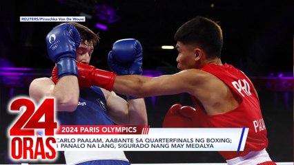 #Paris2024: Carlo Paalam, aabante sa quarterfinals ng boxing; 1 panalo na lang, sigurado nang may medalya | 24 Oras