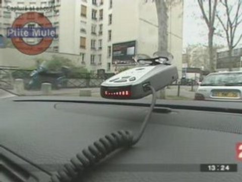 Avertisseurs ou détecteurs de radars ?