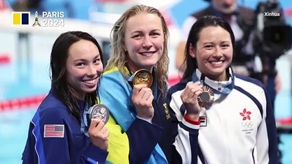 Siobhan Haughey makes history with bronze win in Paris     Siobhan Haughey Wins Bronze in 100m Freestyle, Becomes First Hongkonger with Four Olympic Medals