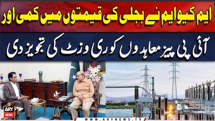 MQM Ne Bijli Ki Qeematon Mein Kami Aur IPPs Muahidon Ko Re Visit Ki Tajweez Di