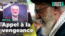 Des appels à la vengeance lors des funérailles du chef du Hamas en Iran