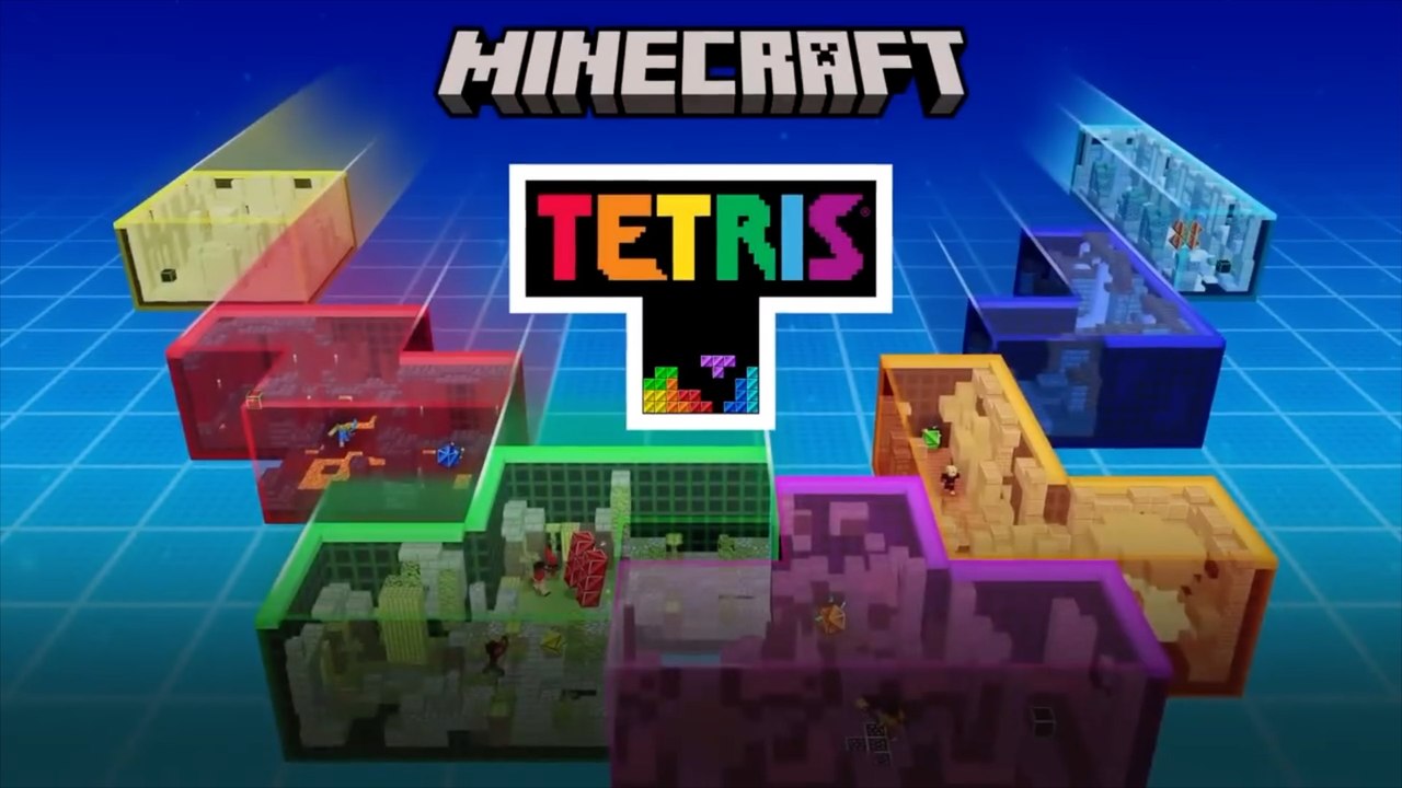 Minecraft x Tetris Official Trailer - video Dailymotion