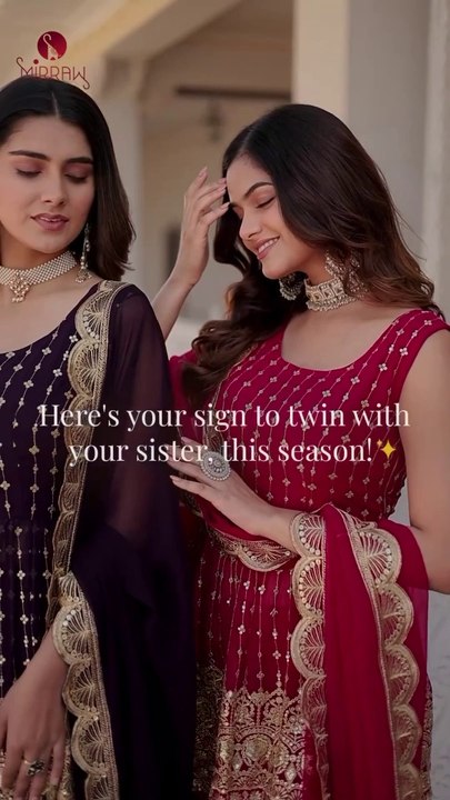 Celebrate Rakhi 2024 with New Sharara Suits Collection - Must-Have Colors!