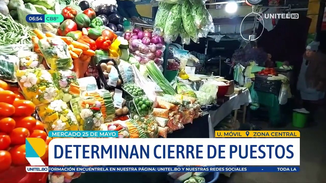 La atención en los mercados de Cochabamba es irregular, gremiales apoyan la medida de los transportistas