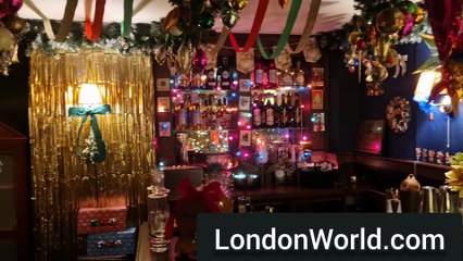 Inside look at London’s first Summer Christmas themed bar