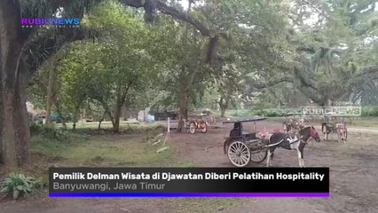 Pemilik Delman Wisata di Djawatan Banyuwangi Diberi Pelatihan Hospitality, Ini Tujuannya Menurut Disbudpar