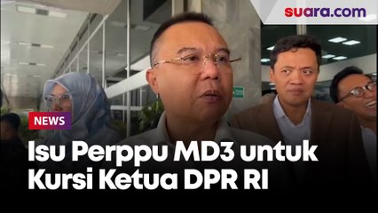 Soal Isu Perppu MD3 untuk Ketentuan Kursi Ketua DPR RI, Dasco Gerindra Belum Dengar