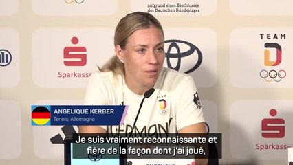 Paris 2024 - Kerber : “Si je le pouvais, je jouerais encore 20 ans”