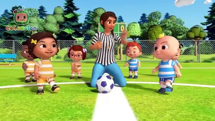 Soccer Song Football Song ⚽ CoComelon Nursery Rhymes Kids Songs.