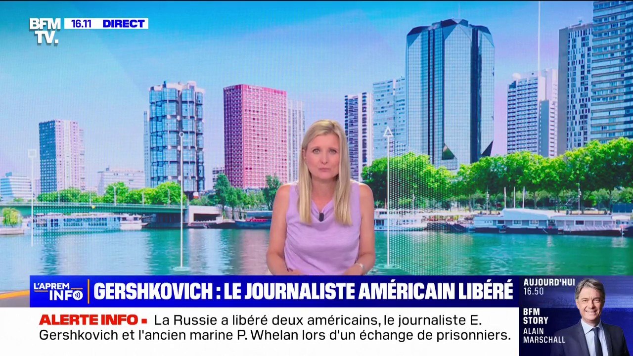 La Russie a libéré 26 détenus, dont les Américains Evan Gershkovich et Paul Whelan, dans le cadre d'un échange de prisonniers