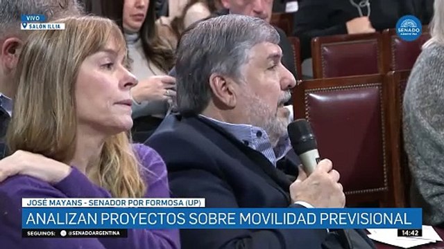 Mayans denunció dilaciones en el Senado por la reforma previsional: Están esperando que se muera una cantidad importante de jubilados para llegar al déficit cero
