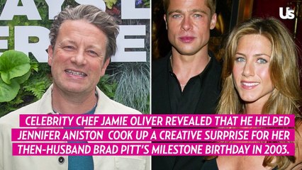 Jamie Oliver Recalls Jennifer Aniston’s Surprising 40th Birthday Gift to Brad Pitt