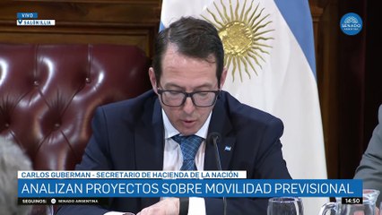 Reforma previsional: Guberman señaló preocupación por el impacto fiscal: "No hay ninguna forma de financiamiento"