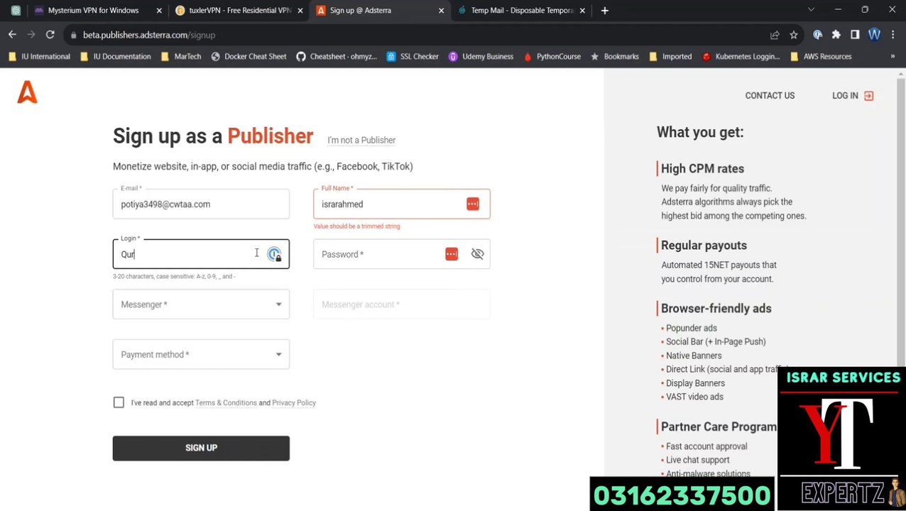 Adserra earning method without investment