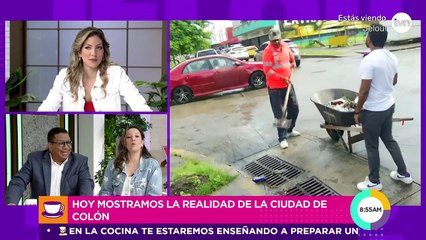 Hoy mostramos la realidad de Colón