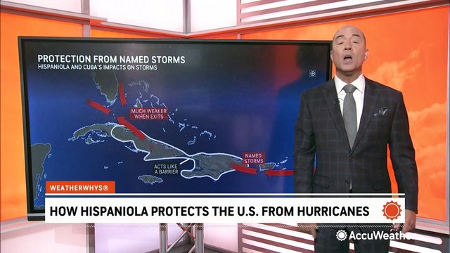 How Hispaniola protects the U.S. from hurricanes