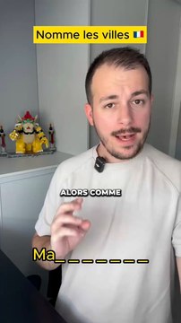 Nomme les villes à partir de leurs 2 premières lettres