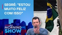 Argentina iça BANDEIRA brasileira na EMBAIXADA argentina na Venezuela
