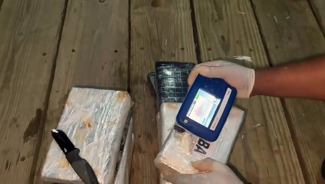 Llevaban 532 paquetes de cocaína en embarcación que zozobró en costas de Peravia