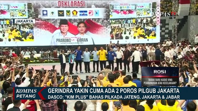Gerindra Yakin Cuma Ada 2 Poros Pilgub Jakarta, Klaim Ada KIM Plus