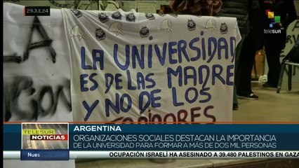 Gobierno argentino interviene la universidad Madres Plaza de Mayo