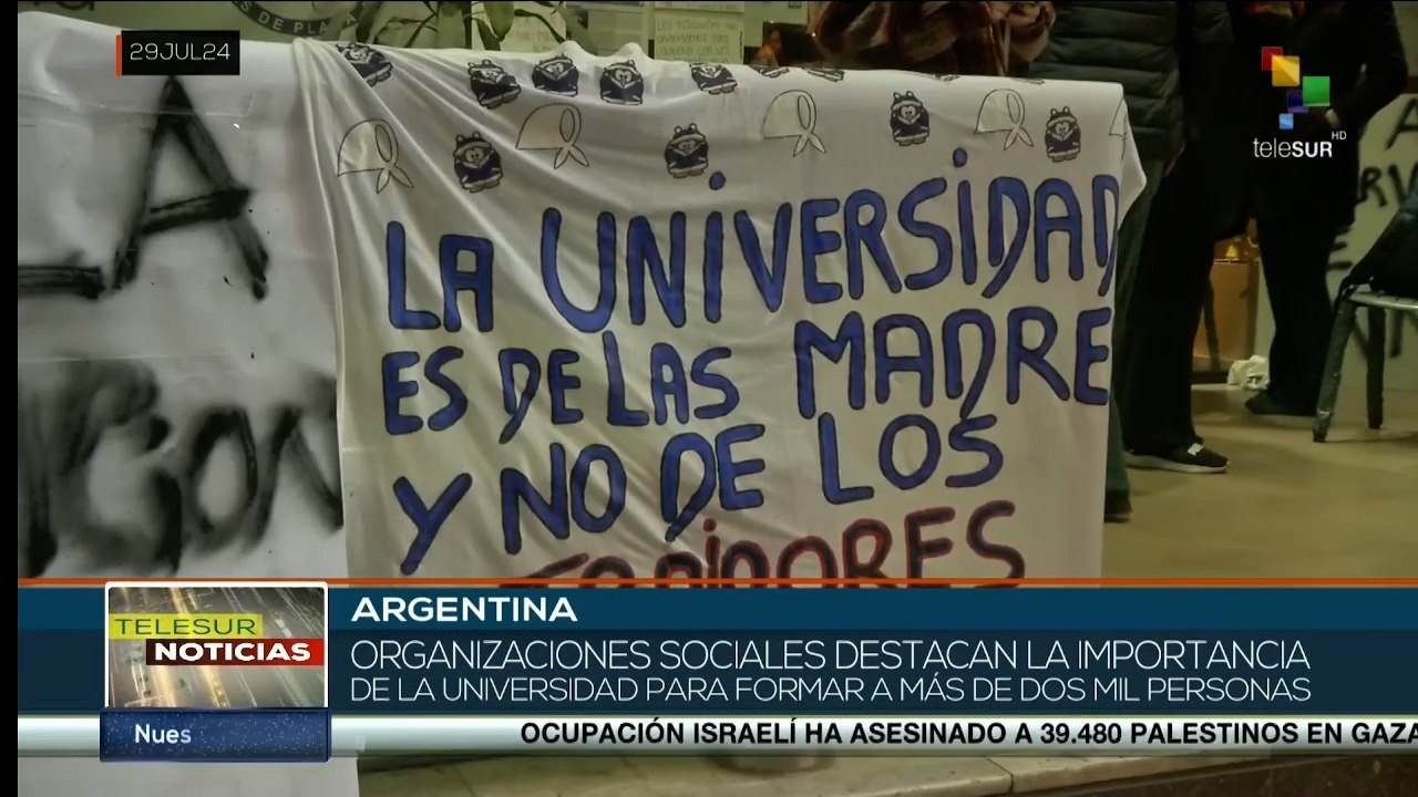 Gobierno argentino interviene la universidad Madres Plaza de Mayo