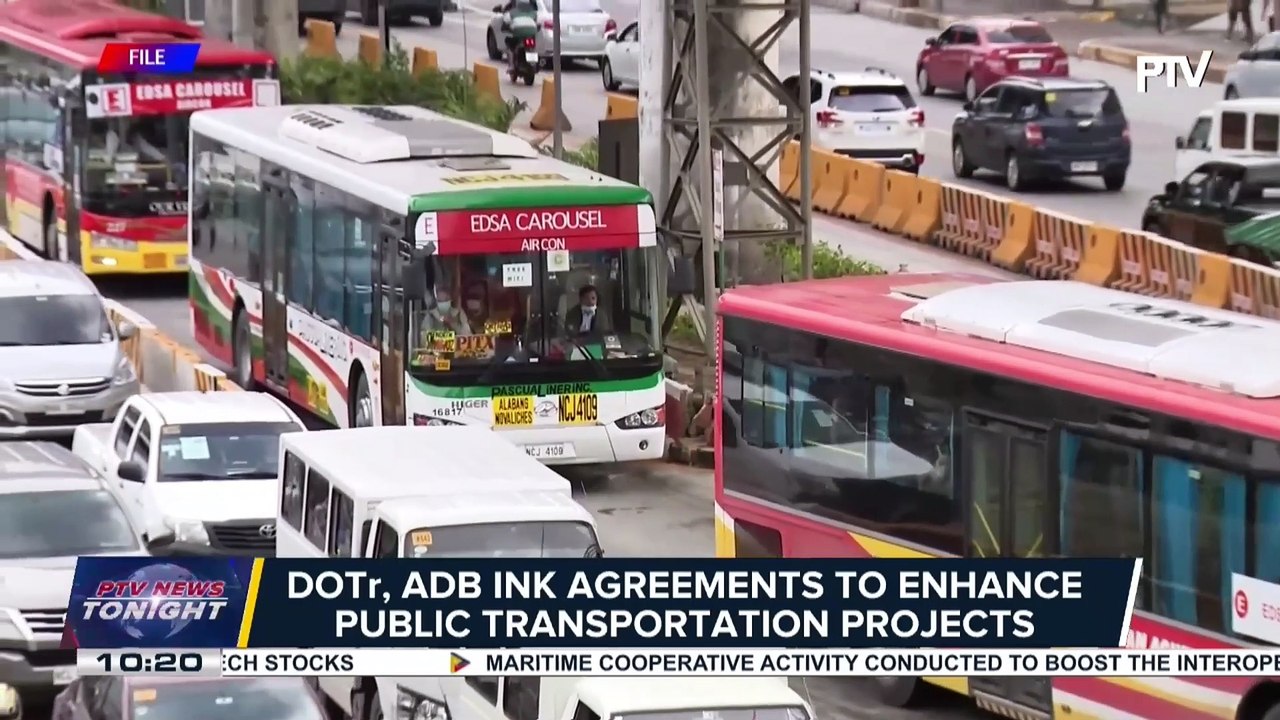 DOTr, ADB ink agreements to enhance public transportation projects