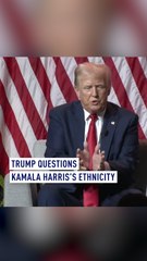 Trump Sparks Controversy by Questioning Kamala Harris’s Ethnicity 🇺🇸