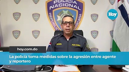La policía toma medidas sobre la agresión entre agente y reportero