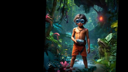 The jungle book|mogli is a drone|the jungle book#mogli#jungle book#cartion