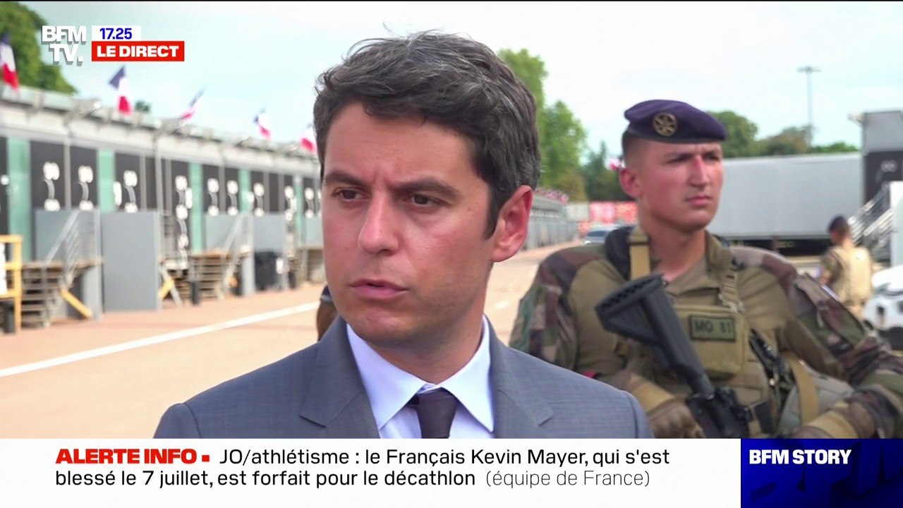 Gabriel Attal: "Ces Jeux sont très positifs pour le pays, à tous points de vue"