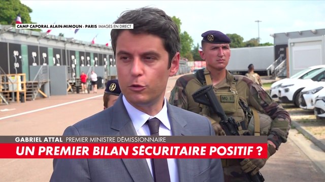 Gabriel Attal affirme que ces Jeux sont très positifs pour le pays