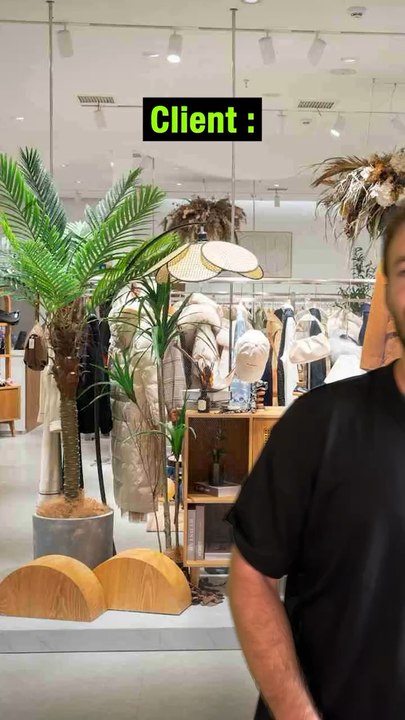 Ils achètent leurs caleçons au magasin 