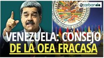VENEZUELA: Consejo de la OEA fracasó en exigir las actas de votación