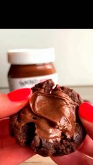 3 - Ingredient's Nutella Cookies ! Recipie tutorial .